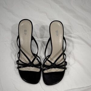 BP Women's Black Kitten Heels